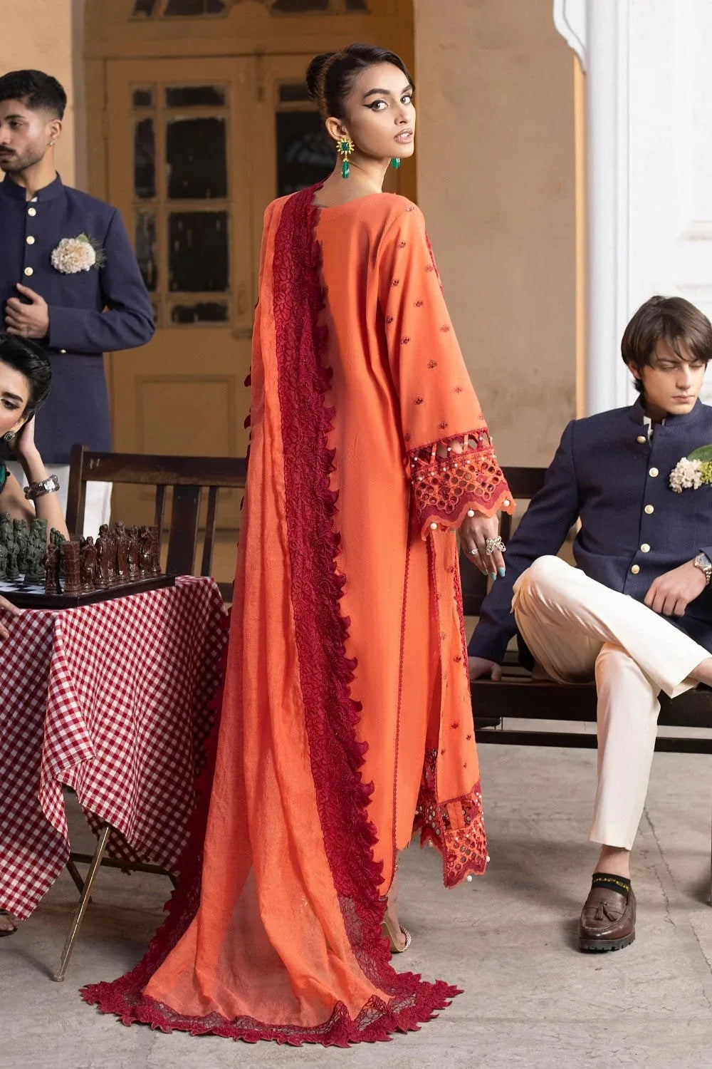 Ittehad | Embroidered Lawn | I-18 - Rang-e-Khaas