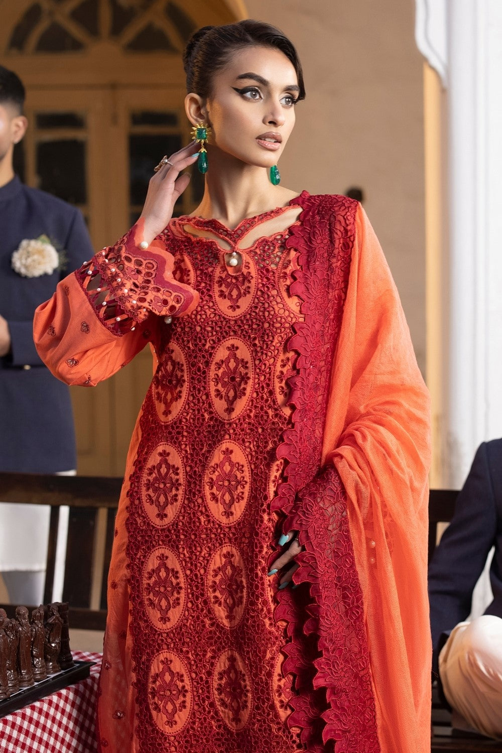 Ittehad | Embroidered Lawn | I-18 - Rang-e-Khaas