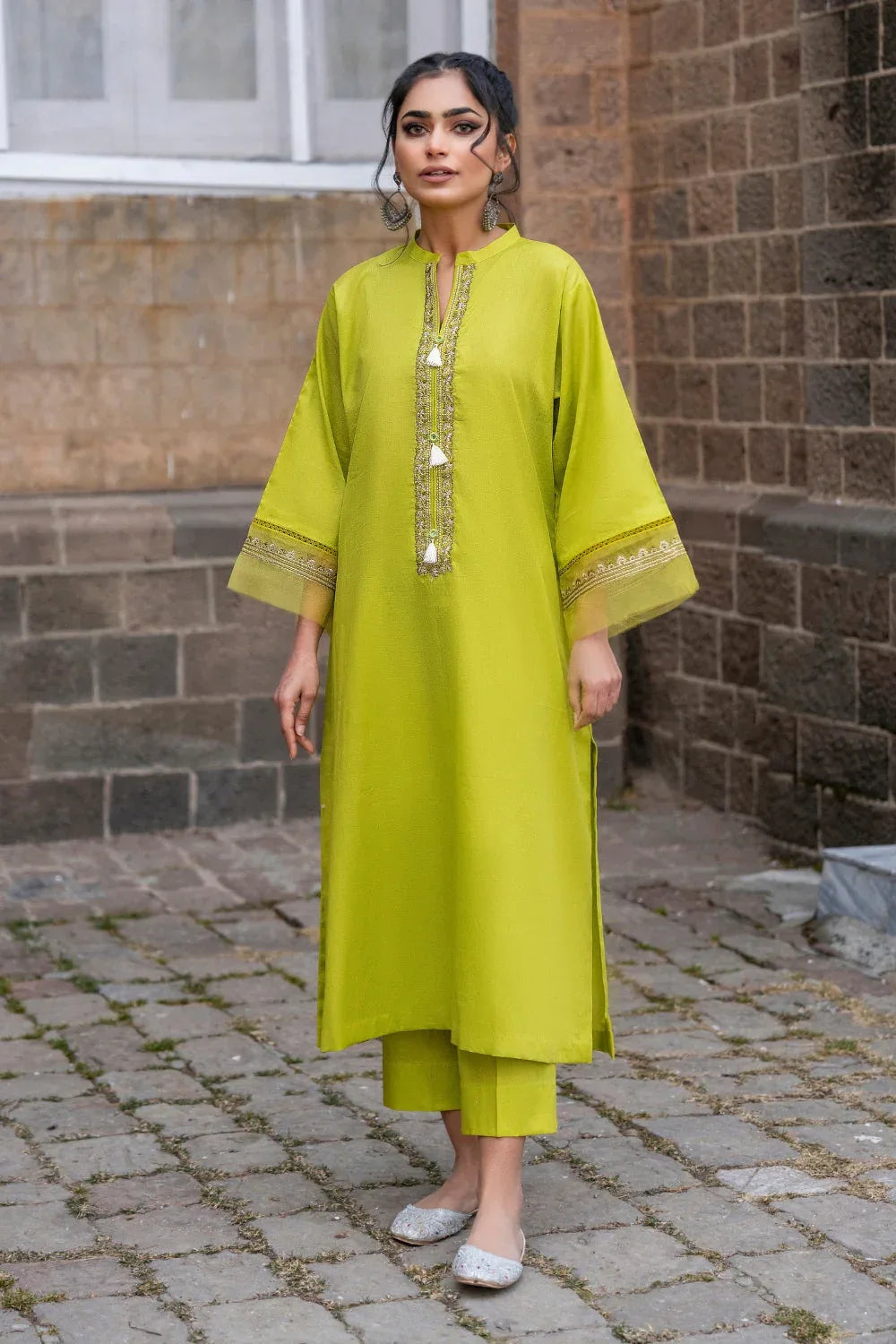Ittehad | Embroidered Lawn | I-23 - Rang-e-Khaas
