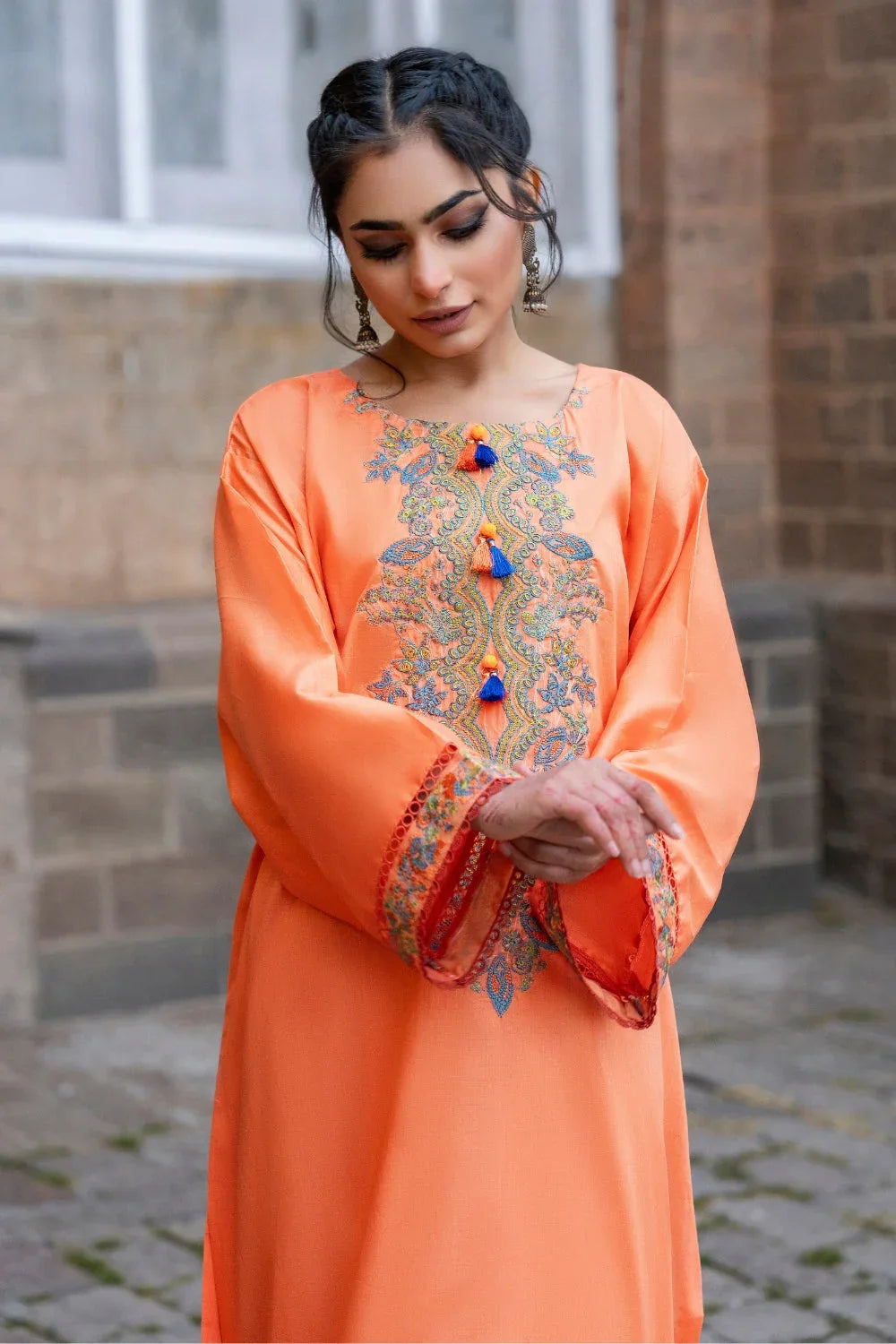Ittehad | Embroidered Lawn | I-24 - Rang-e-Khaas