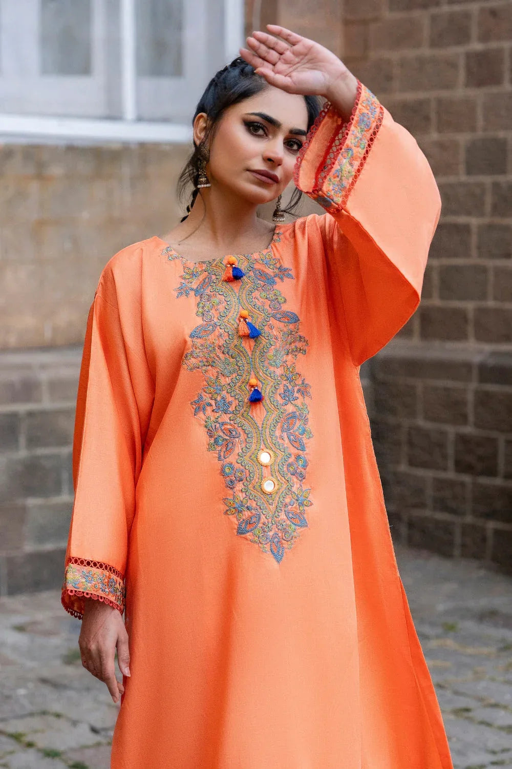 Ittehad | Embroidered Lawn | I-24 - Rang-e-Khaas