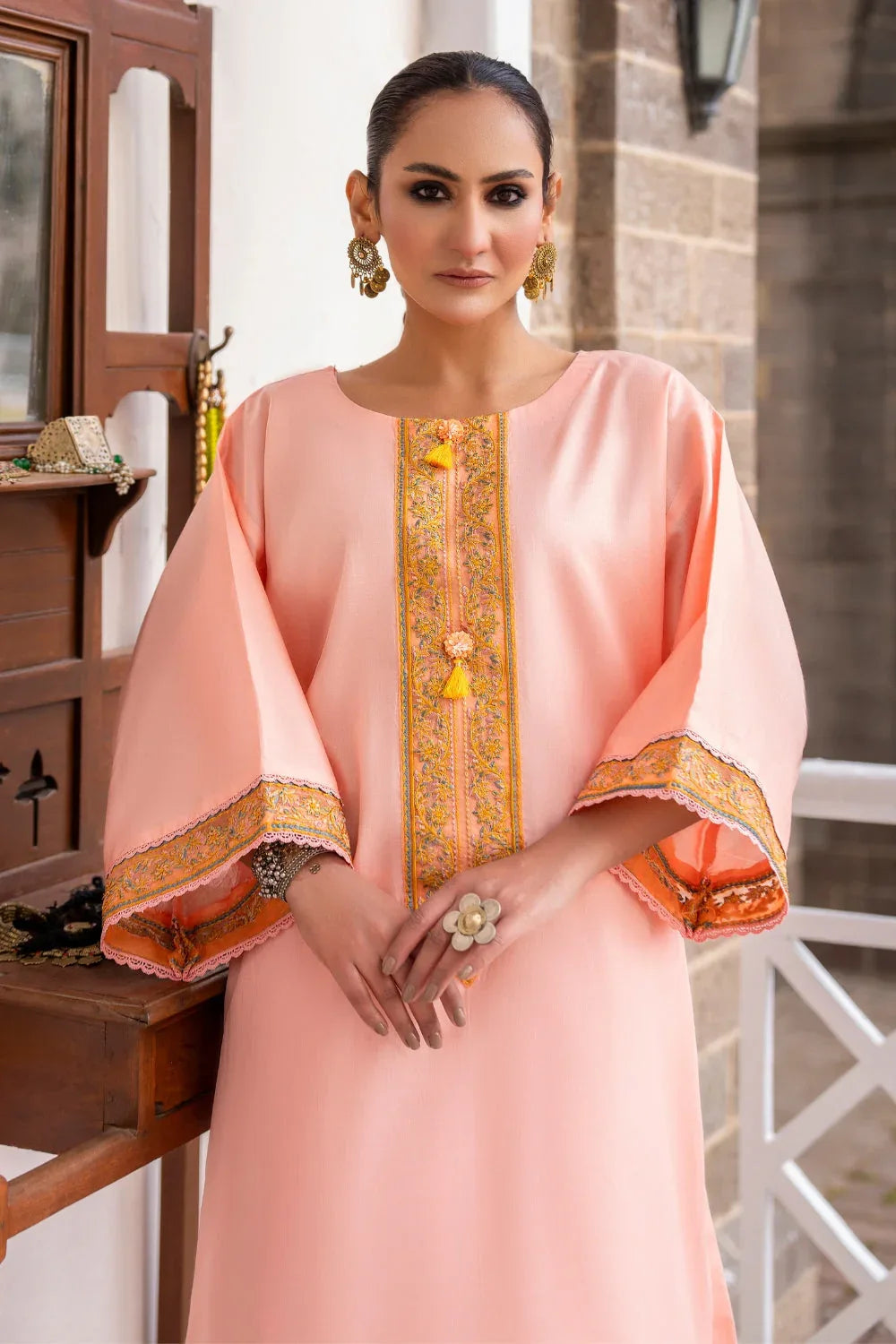 Ittehad | Embroidered Lawn | I-25 - Rang-e-Khaas