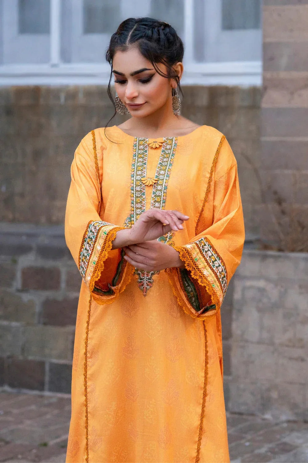 Ittehad | Embroidered Lawn | I-27 - Rang-e-Khaas