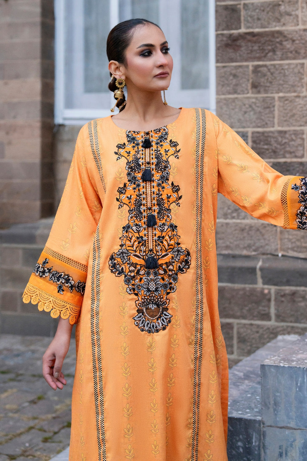 Ittehad | Embroidered Lawn | I-28 - Rang-e-Khaas