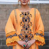 Ittehad | Embroidered Lawn | I-28 - Rang-e-Khaas