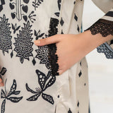 Ittehad | Printed Lawn 24 | IP3P02-3PS-BGE - Rang-e-Khaas