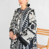 Ittehad | Printed Lawn 24 | IP3P08-3PS-LGY - Rang-e-Khaas