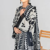 Ittehad | Printed Lawn 24 | IP3P08-3PS-LGY - Rang-e-Khaas