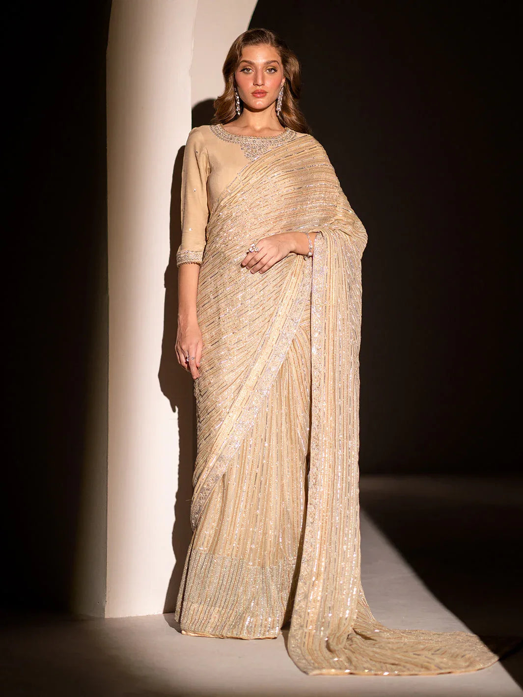Izel | Stardust Luxury Collection | SLC-004-Luna - Rang-e-Khaas