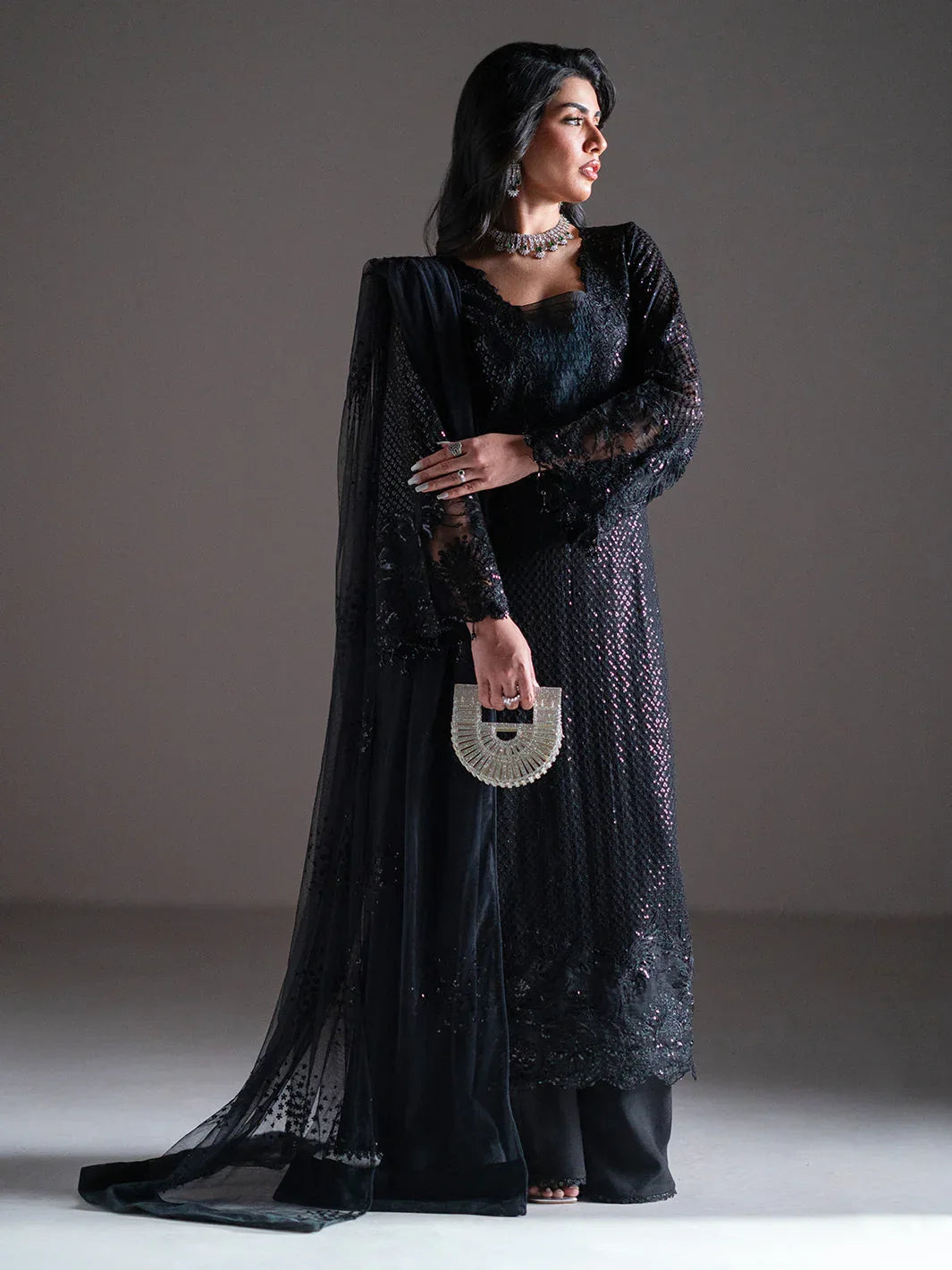 Izel | Stardust Luxury Collection | SLC-014-Zelie - Rang-e-Khaas