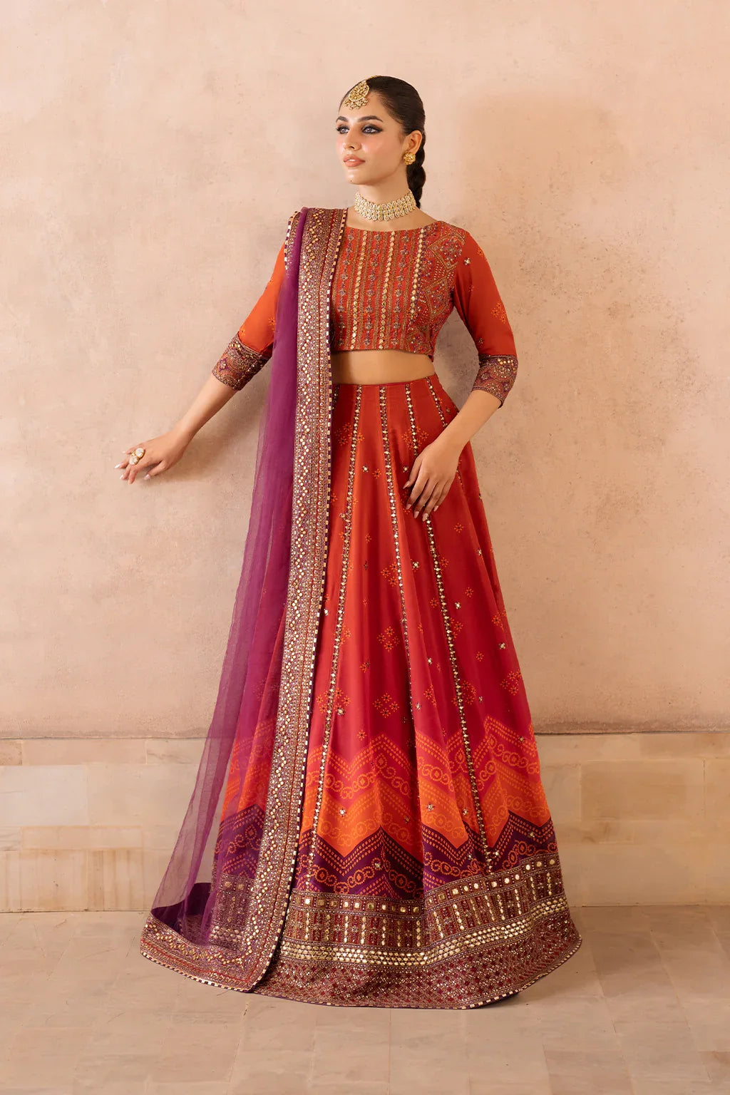 Iznik | Bandhani Formals | UE-334 - Rang-e-Khaas