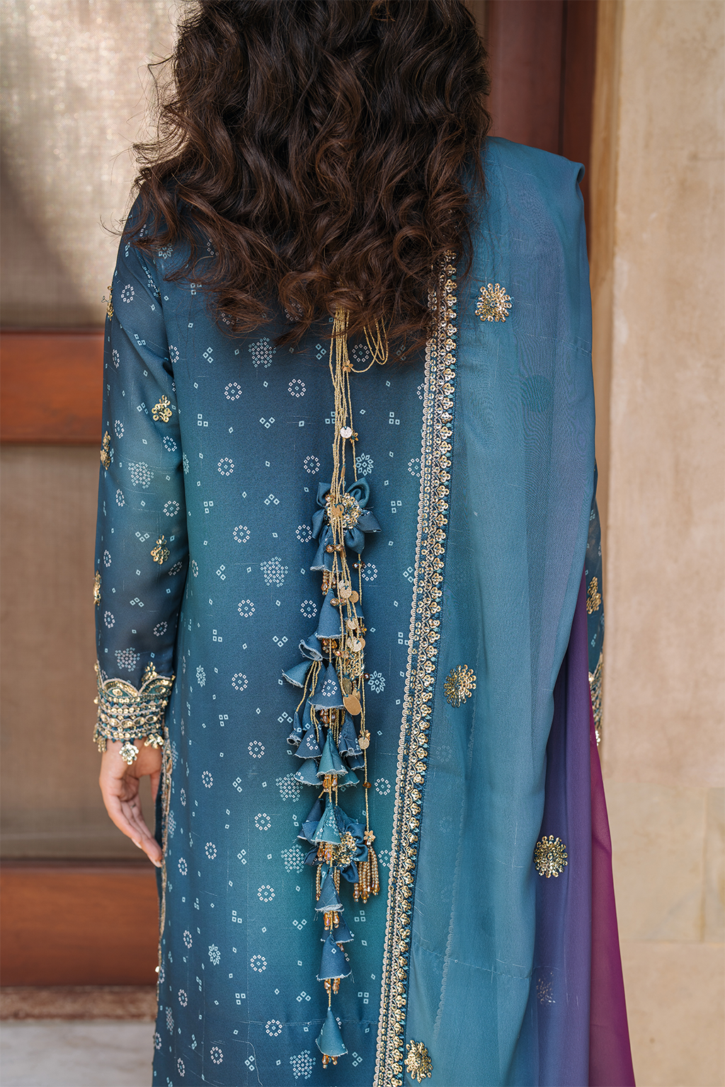 Iznik | Bandhani Formals | UE-335 - Rang-e-Khaas