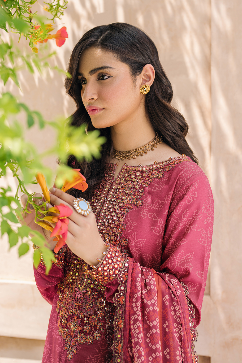 Iznik | Bandhani Formals | UE-336 - Rang-e-Khaas