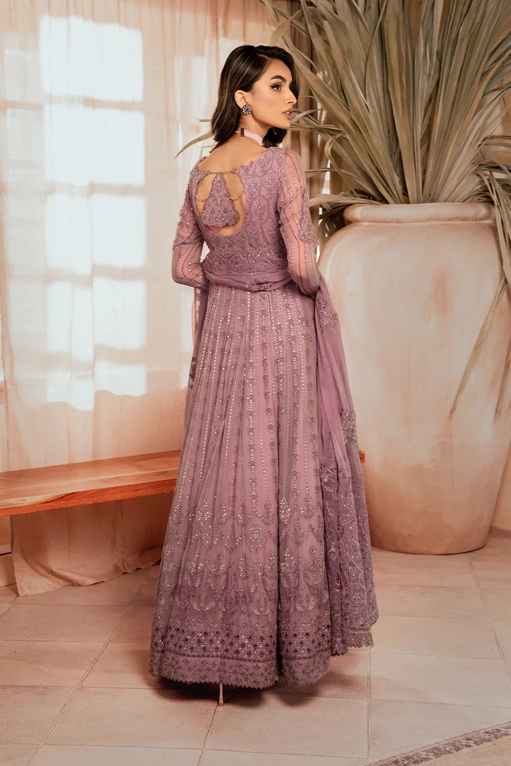 Iznik | Chiffonkari Formals | ICK-02 Embroidered Chiffon - Rang-e-Khaas