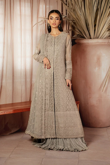 Iznik | Chiffonkari Formals | ICK-08 Embroidered Chiffon - Rang-e-Khaas