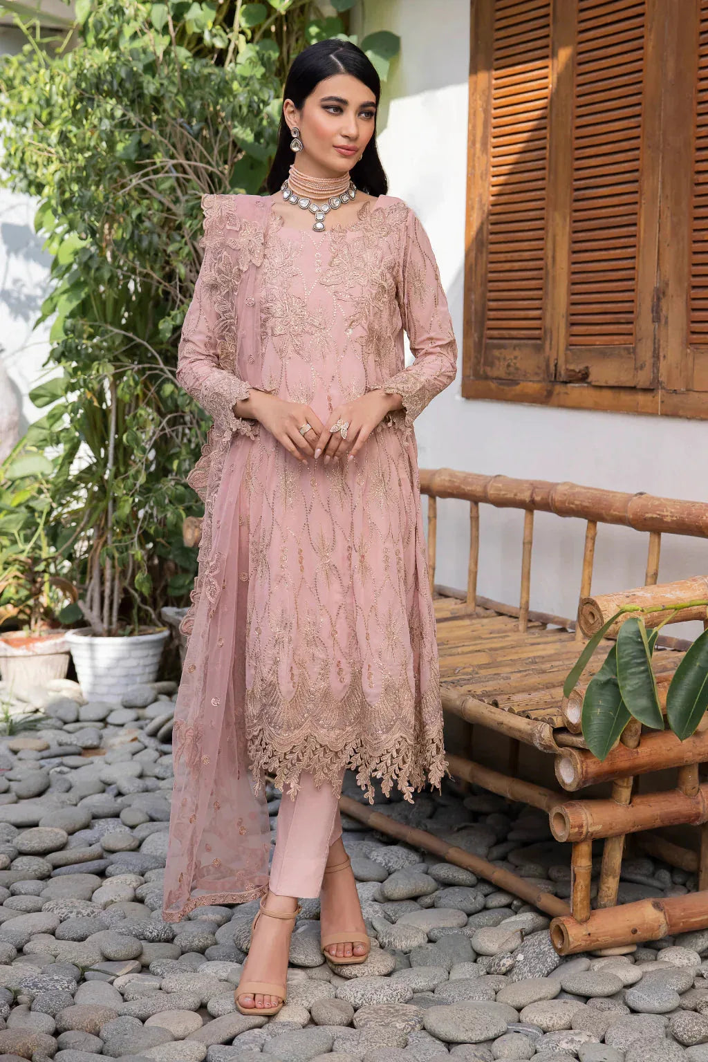 Iznik | Chinnon Chiffon | CC-22 ORIANA - Rang-e-Khaas
