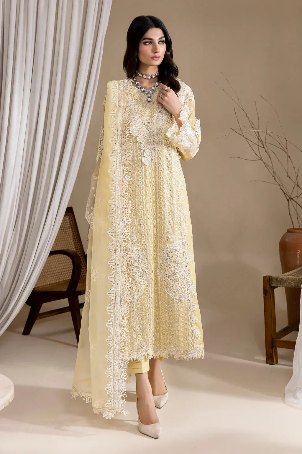 Iznik | Chinnon Chiffon | CC-23 DELILAH - Rang-e-Khaas