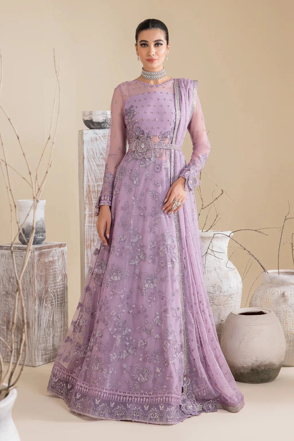 Iznik | Chinnon Chiffon | CC-25 REBECCA - Rang-e-Khaas