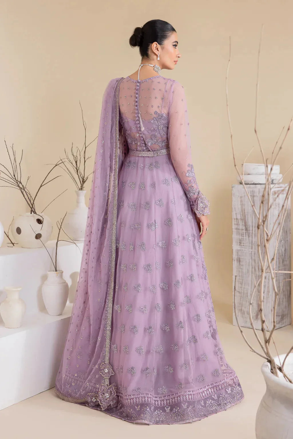 Iznik | Chinnon Chiffon | CC-25 REBECCA - Rang-e-Khaas