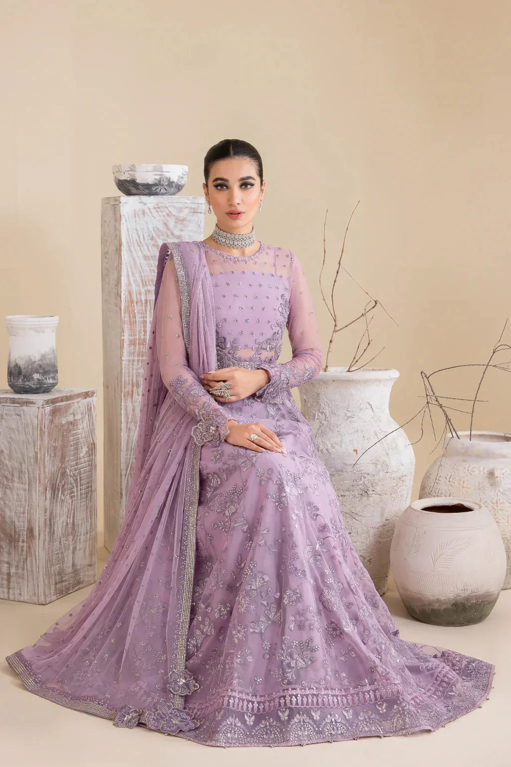 Iznik | Chinnon Chiffon | CC-25 REBECCA - Rang-e-Khaas