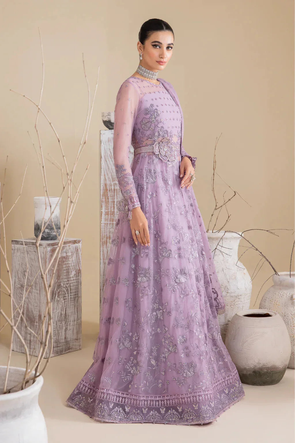Iznik | Chinnon Chiffon | CC-25 REBECCA - Rang-e-Khaas