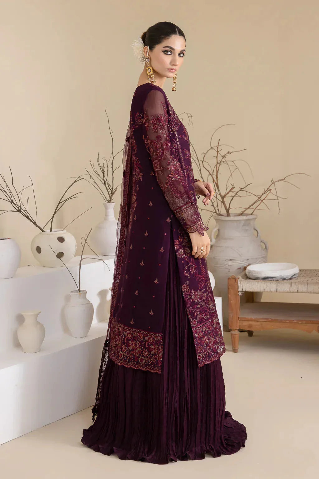 Iznik | Chinnon Chiffon | CC-28 KEEYA - Rang-e-Khaas