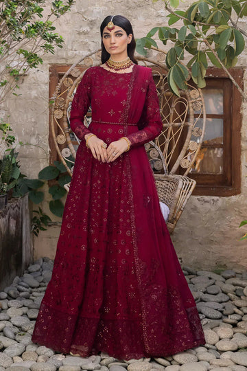 Iznik | Chinnon Chiffon | CC-29 ROSALIE - Rang-e-Khaas