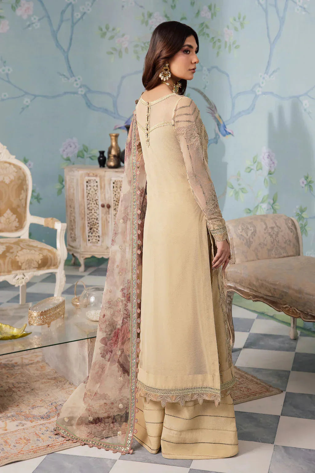 Iznik | Chinnon Chiffon | CC-31 ALYA - Rang-e-Khaas