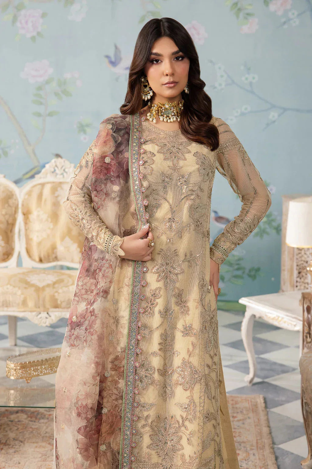 Iznik | Chinnon Chiffon | CC-31 ALYA - Rang-e-Khaas
