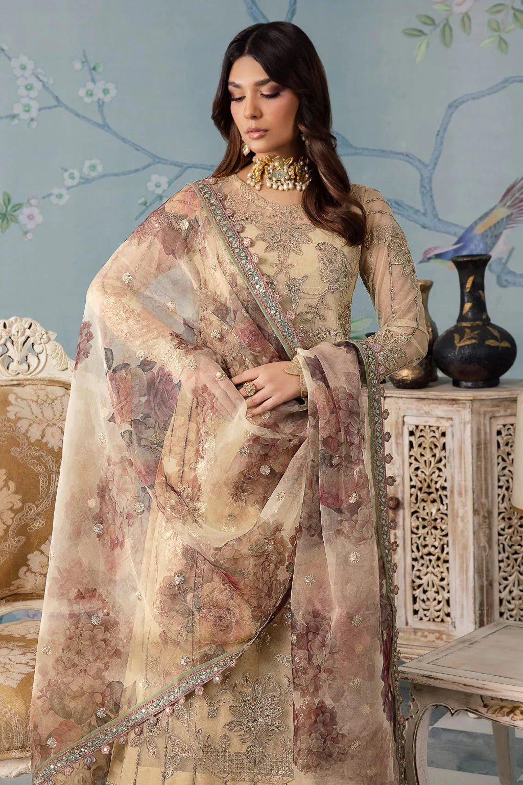 Iznik | Chinnon Chiffon | CC-31 ALYA - Rang-e-Khaas