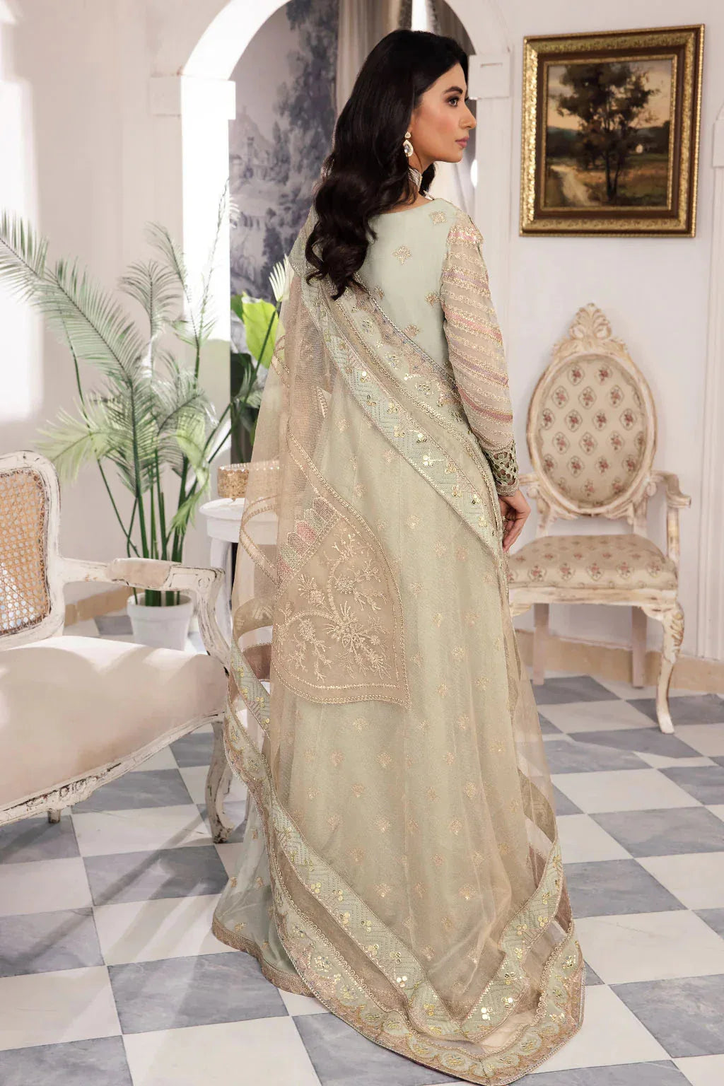Iznik | Chinnon Chiffon | CC-33 QIANA - Rang-e-Khaas
