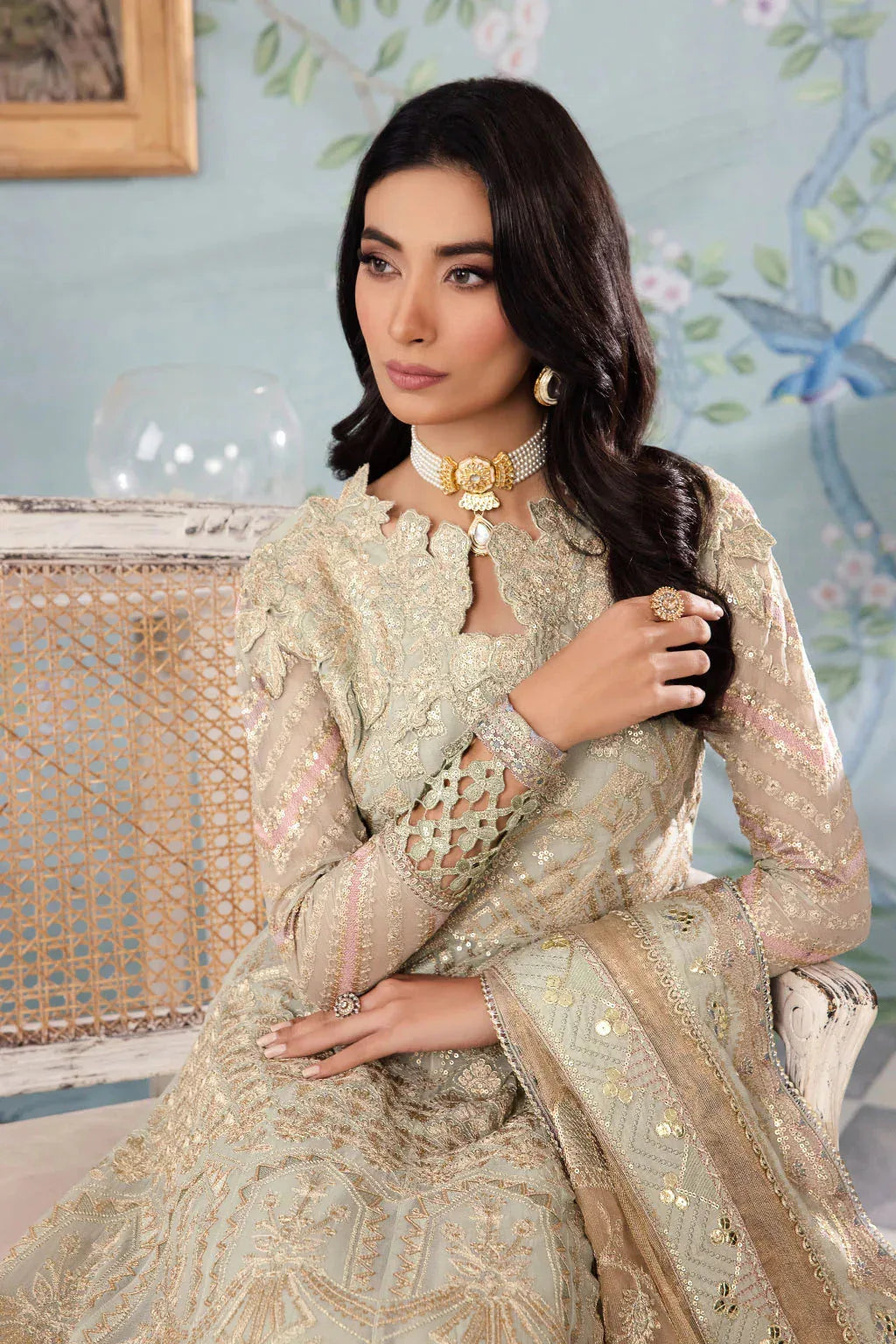 Iznik | Chinnon Chiffon | CC-33 QIANA - Rang-e-Khaas