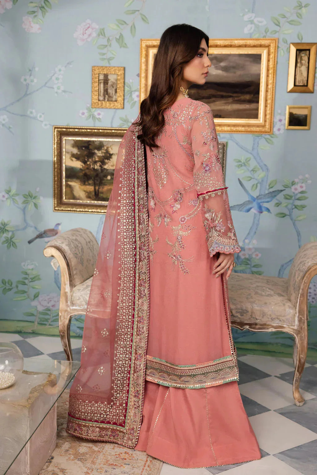 Iznik | Chinnon Chiffon | CC-35 DAREEN - Rang-e-Khaas