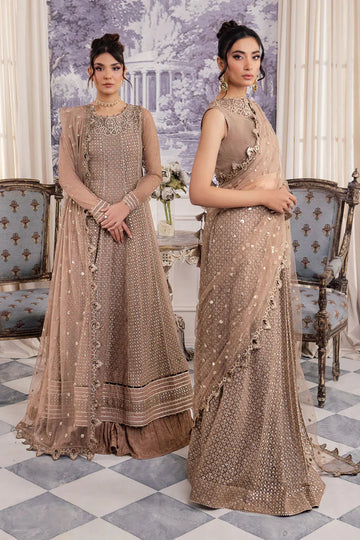 Iznik | Chinnon Chiffon | CC-36 DAMIYAH - Rang-e-Khaas