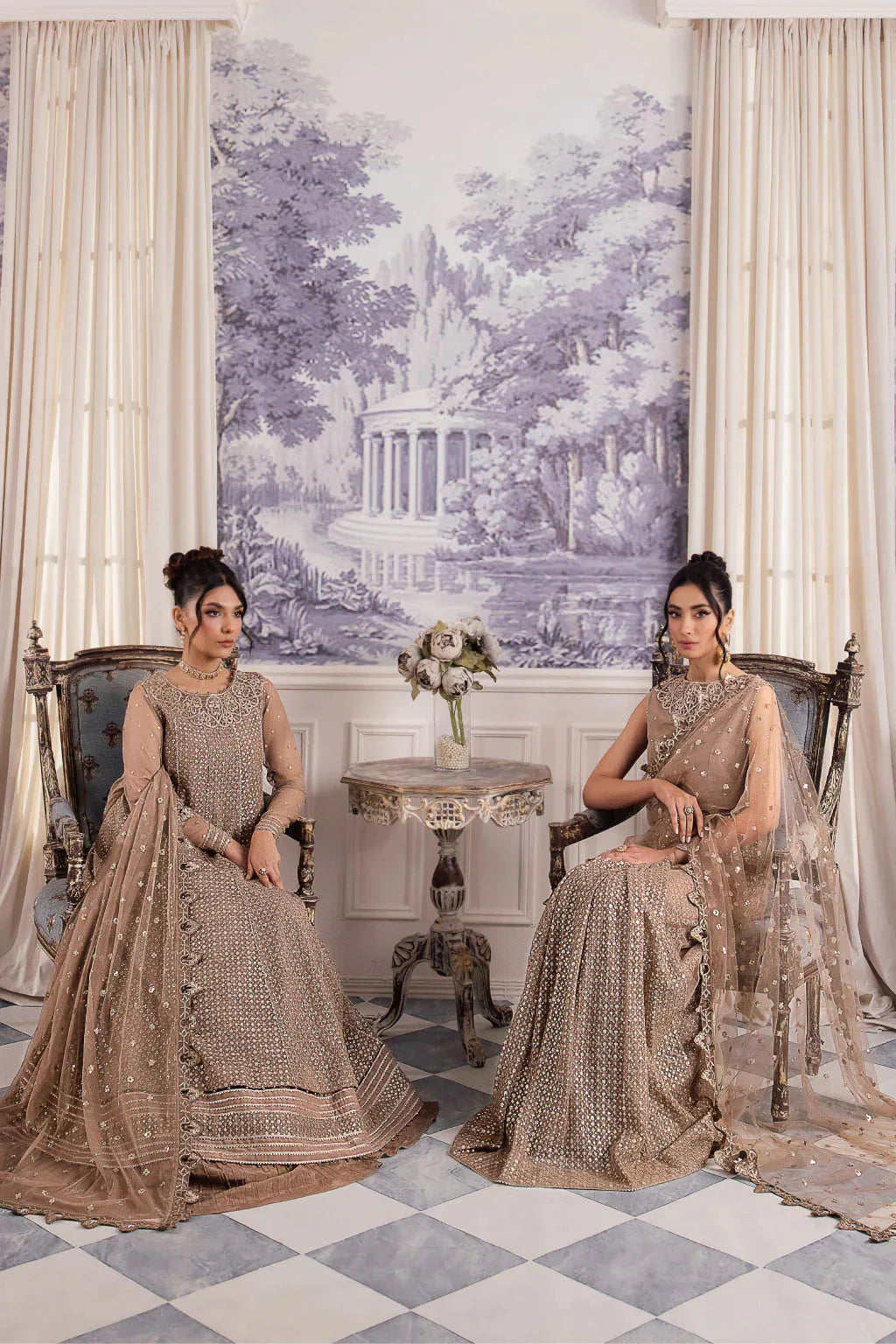 Iznik | Chinnon Chiffon | CC-36 DAMIYAH - Rang-e-Khaas