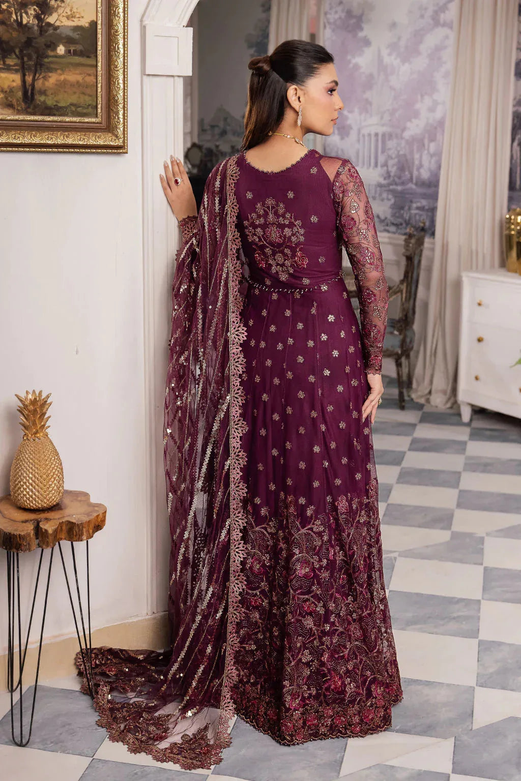 Iznik | Chinnon Chiffon | CC-37 AIDA - Rang-e-Khaas