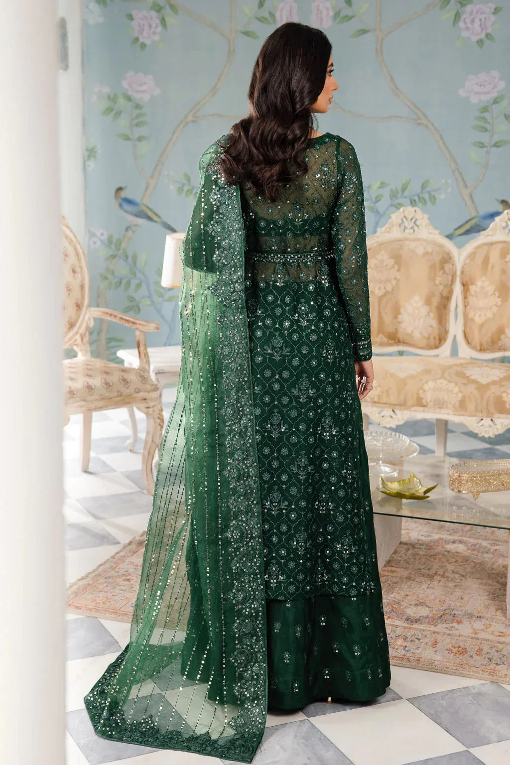 Iznik | Chinnon Chiffon | CC-40 KEZIAH - Rang-e-Khaas