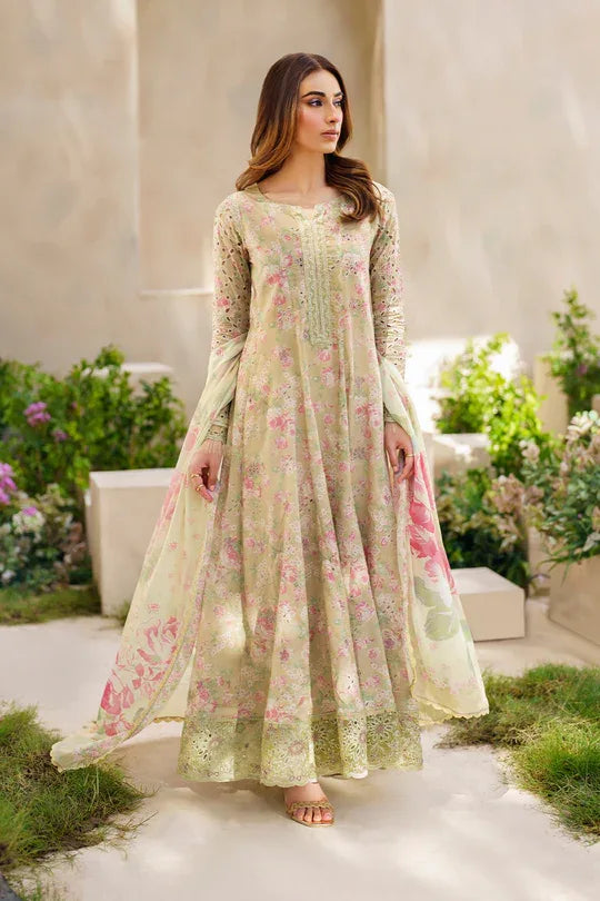 Iznik | Exclusive Lawn | SFL-05 EMBROIDERED LAWN - Rang-e-Khaas