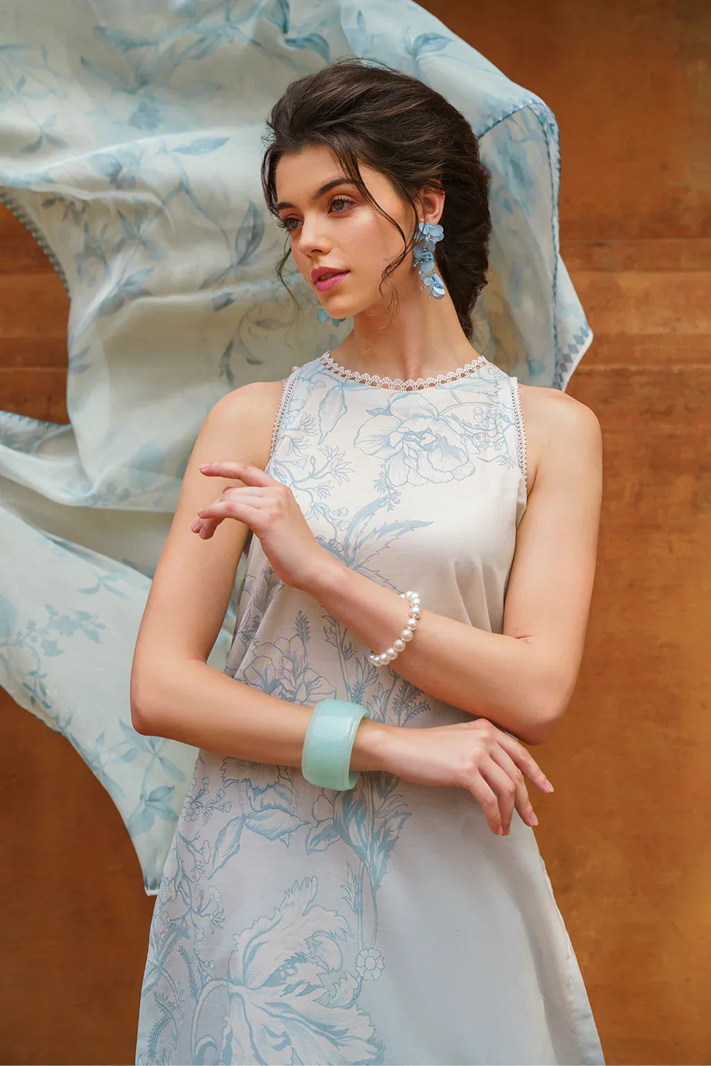 Iznik | Exclusive Lawn | UE-227 PRINTED LAWN - Rang-e-Khaas
