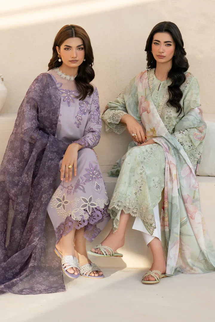 Iznik | Festive Lawn 25 | EFL-01 - Rang-e-Khaas