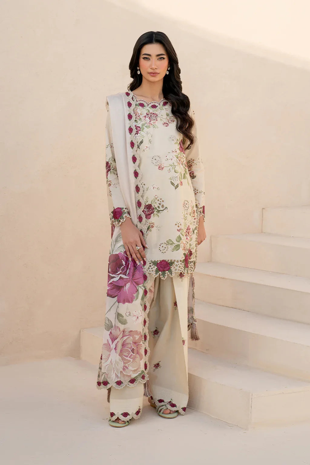 Iznik | Festive Lawn 25 | EFL-05 - Rang-e-Khaas