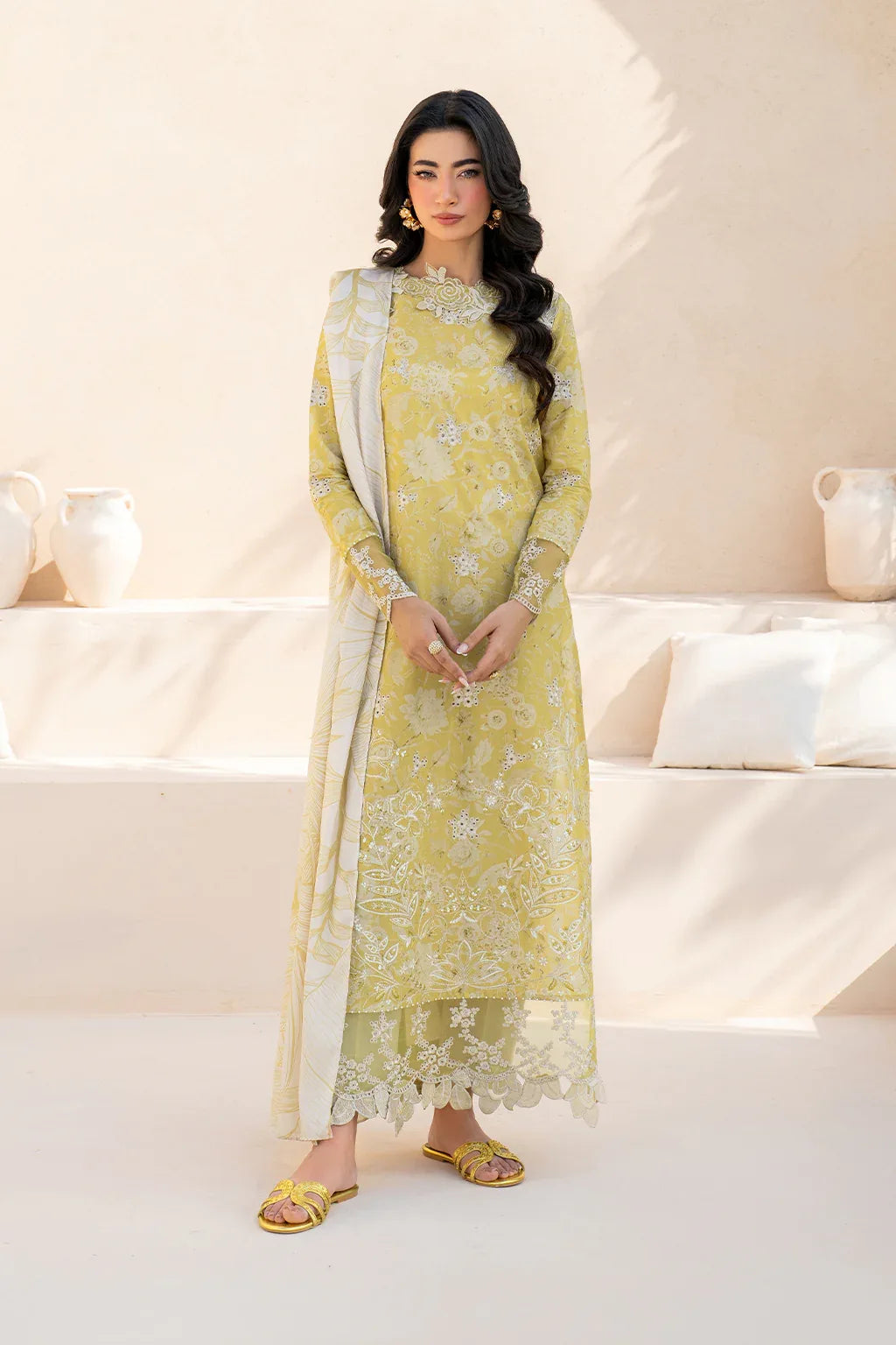 Iznik | Festive Lawn 25 | EFL-08 - Rang-e-Khaas