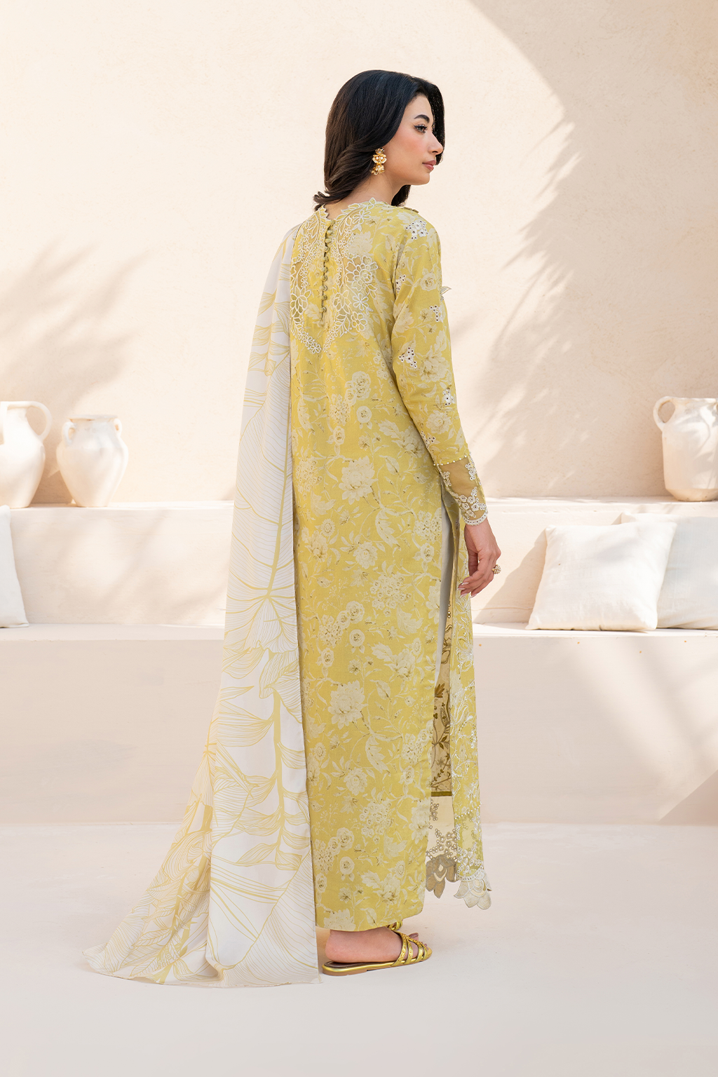 Iznik | Festive Lawn 25 | EFL-08 - Rang-e-Khaas