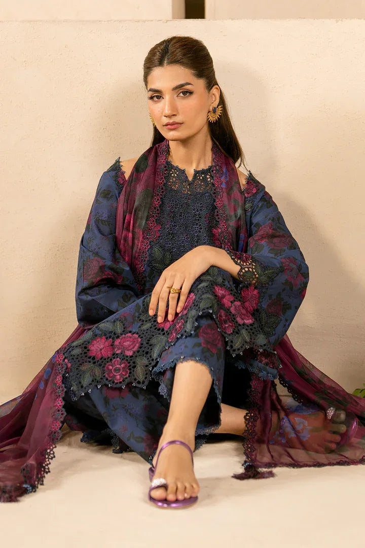 Iznik | Festive Lawn 25 | EFL-12 - Rang-e-Khaas