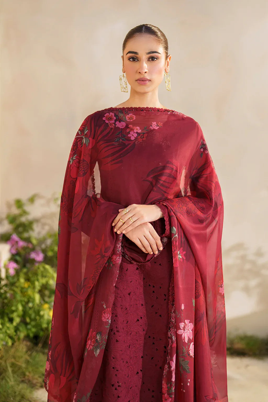 Iznik | Festive lawn 24 | SFL-02 - Rang-e-Khaas