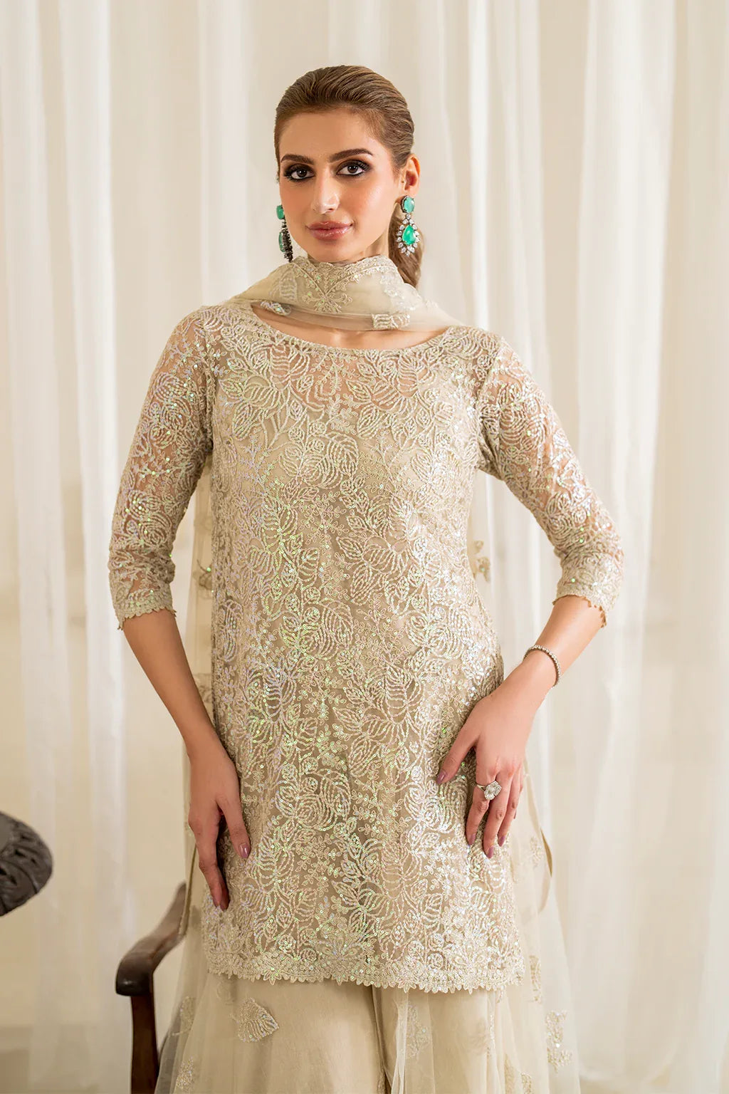 Iznik | Formal Wear | UE-295 - Rang-e-Khaas