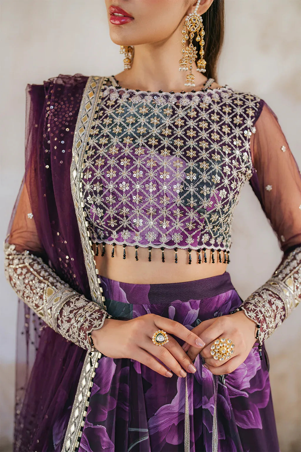 Iznik | Formal Wear | UE-322 - Rang-e-Khaas