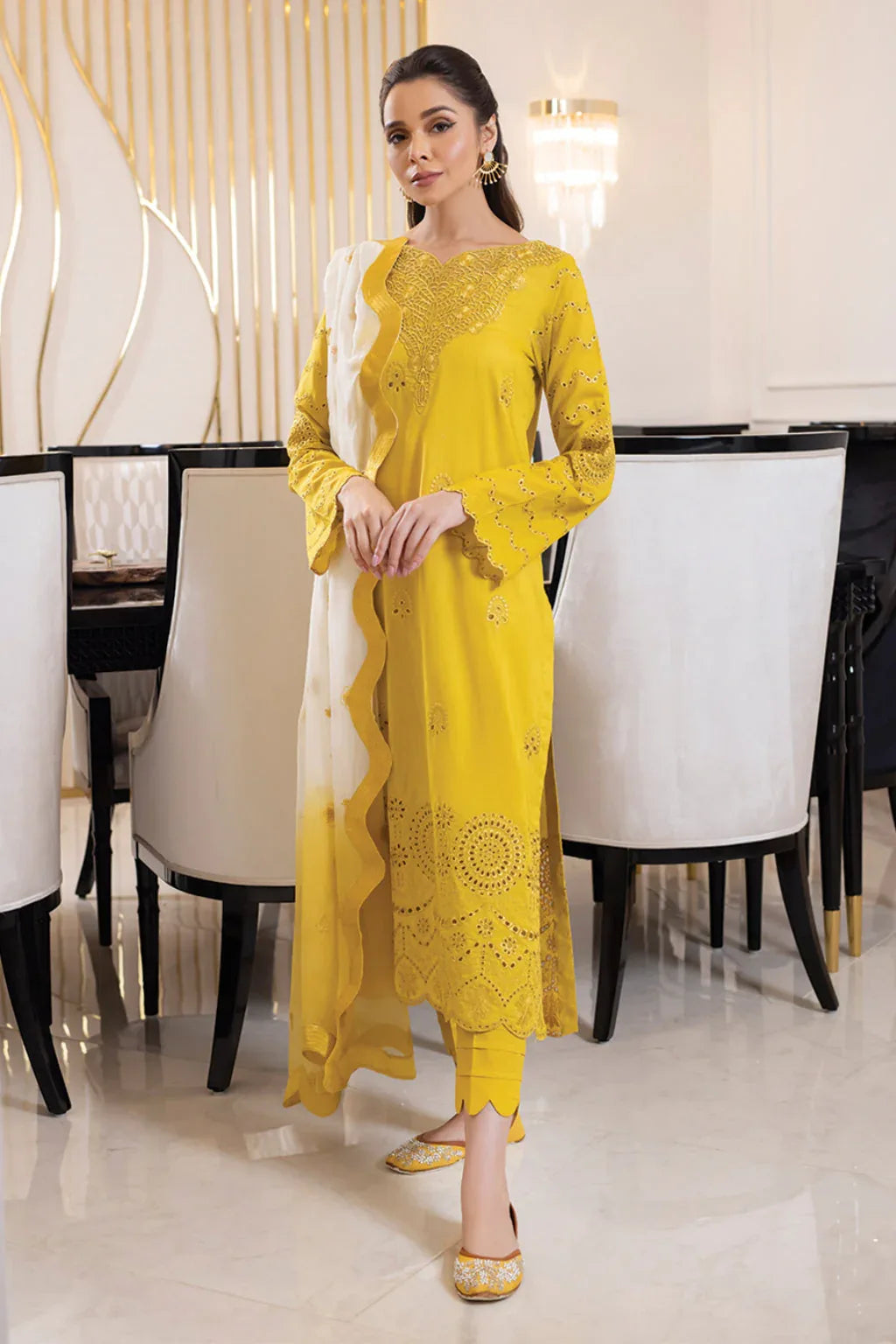 Iznik | Lawnkari 24 | UE-141 EPHEMERAL - Rang-e-Khaas