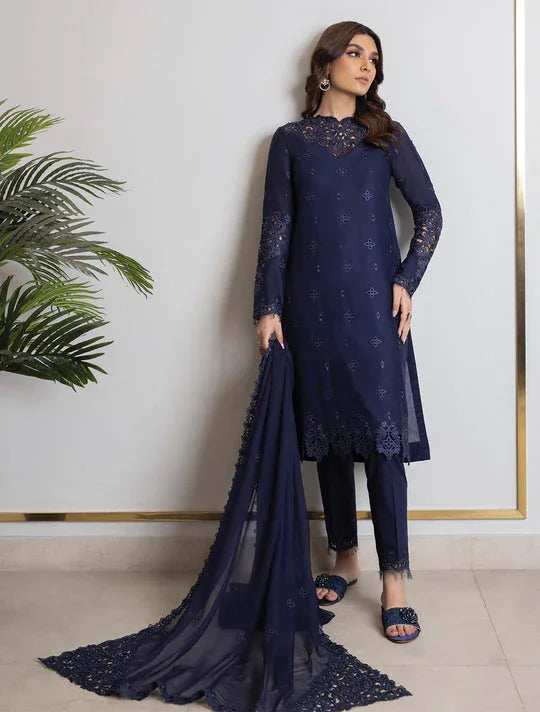Iznik | Lawnkari 24 | UE-146 NEATSCAPE - Rang-e-Khaas
