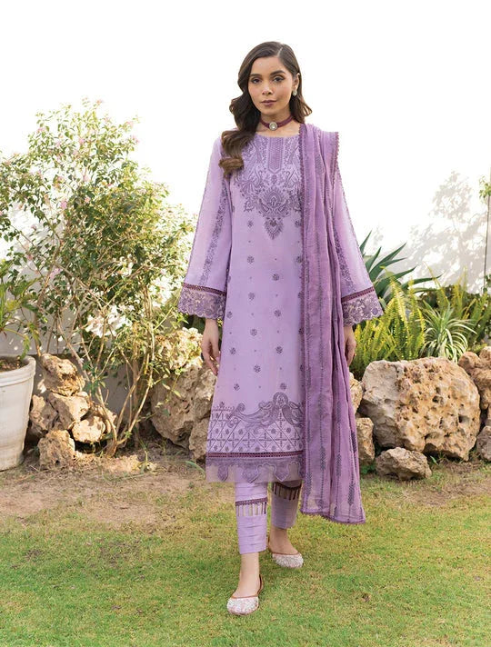 Iznik | Lawnkari 24 | UE-148 SOFT SWARD - Rang-e-Khaas